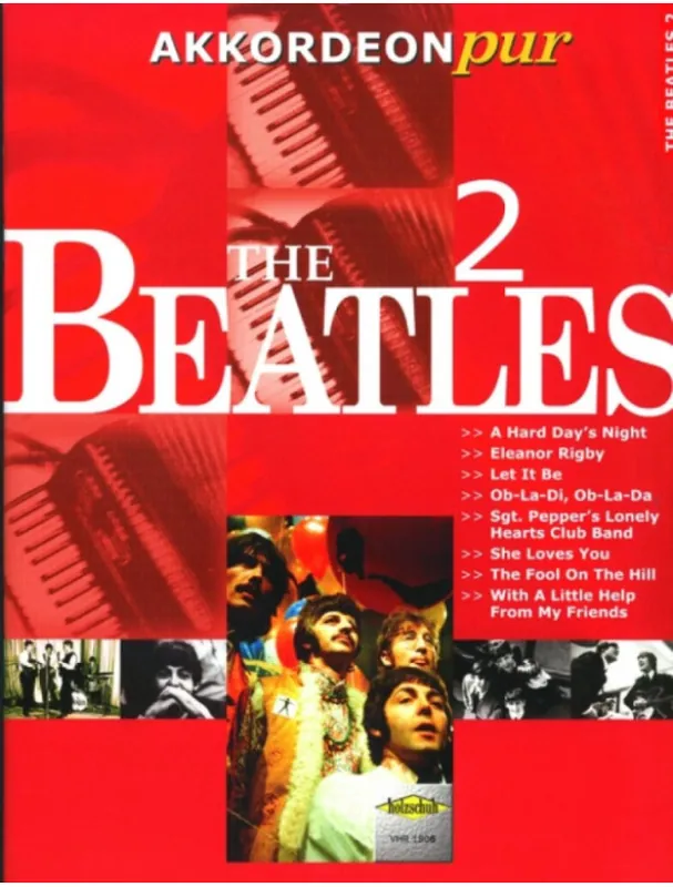 The Beatles 2 (noty na akordeon) Sleva