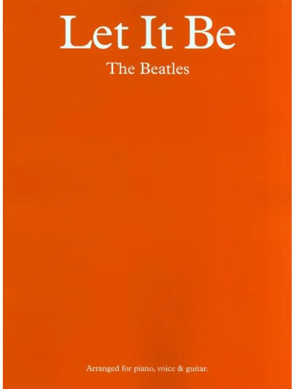 The Beatles Let It Be - Album (noty na klavír, zpěv, akordy na kytaru) Objednat Nyní