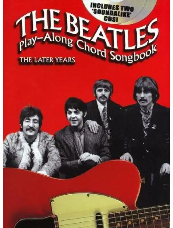 Nakupujte Hned The Beatles Play-Along Chord Songbook - The Later Years (akordy, texty, kytara) (+audio)