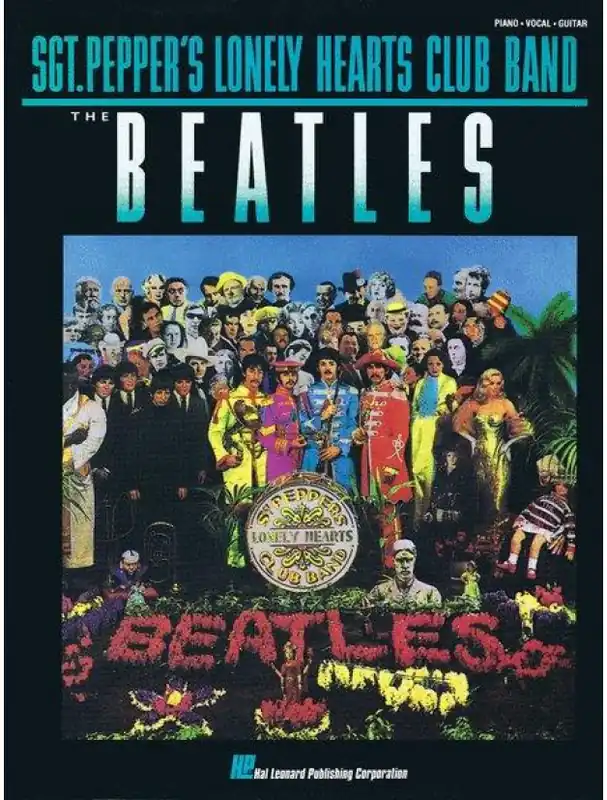 Finální Výprodej The Beatles Sgt. Pepper‘s Lonely Hearts Club Band (noty na klavír, zpěv, akordy na kytaru)