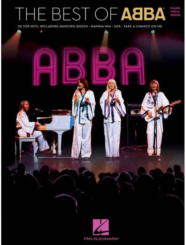 Časově Omezené The Best Of ABBA (noty na klavír, zpěv, akordy na kytaru)