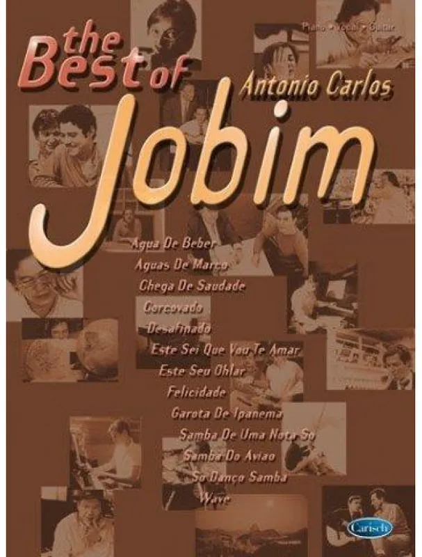 Objednat Nyní The Best of Antonio Carlos Jobim (noty na klavír, zpěv, akordy na kytaru)
