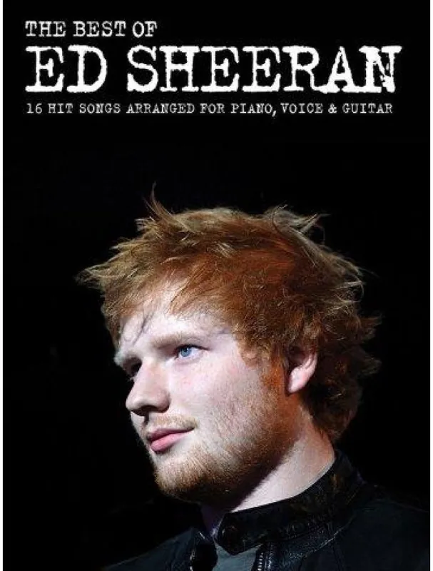Časově Omezené The Best Of Ed Sheeran (noty na klavír, zpěv, akordy na kytaru)