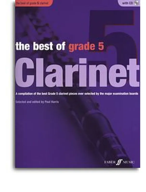 Omezená Nabídka The Best Of Grade 5 (noty, klarinet, klavír) (+audio)