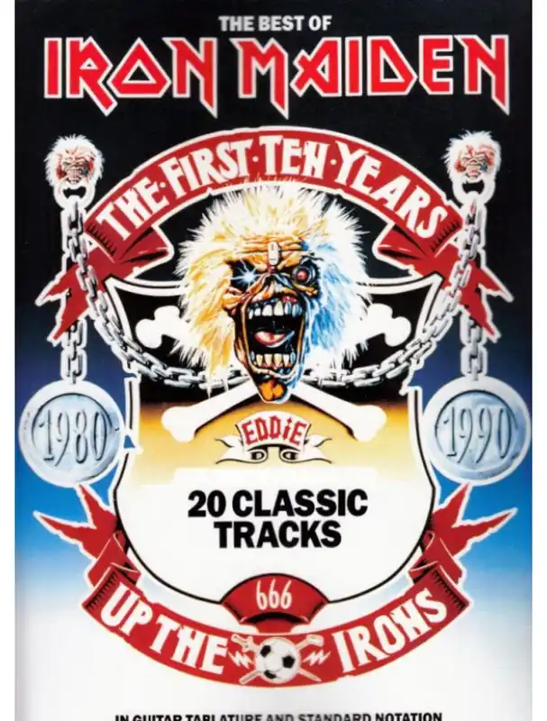 The Best Of Iron Maiden 1980-1990 (noty, tabulatury na kytaru) Pouze Dnes