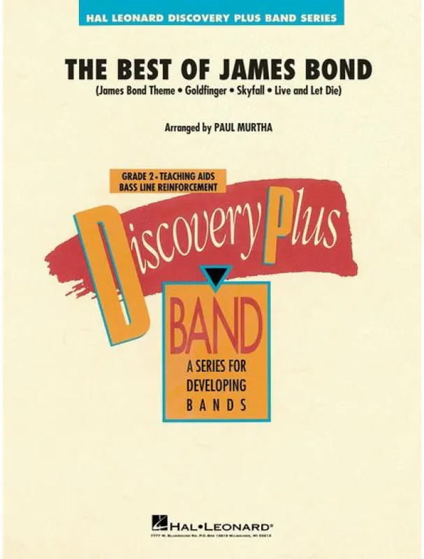 The Best of James Bond (snadné noty pro koncertní orchestr, party, partitura) Nízká Cena