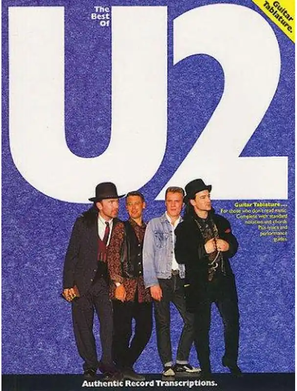 Výhodná Nabídka The Best Of U2 (tabulatury, noty na kytaru, baskytaru)
