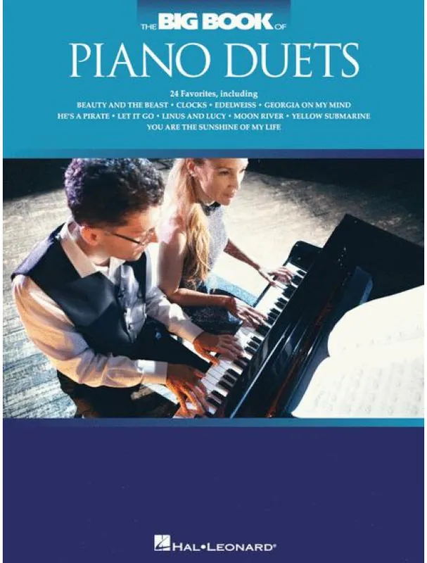 The Big Book Of Piano Duets (noty na čtyřruční klavír) Akce