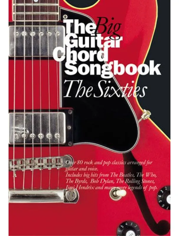 Aktuální The Big Guitar Chord Songbook The Sixties (akordy, texty, kytara)