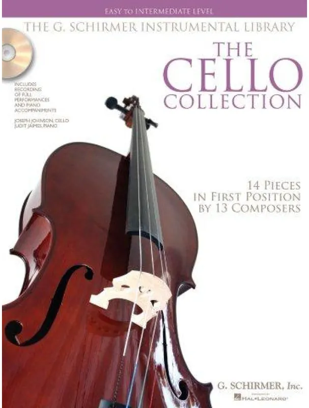 The Cello Collection - Easy/Intermediate (noty na violoncello, klavír) (+audio) Ověřený