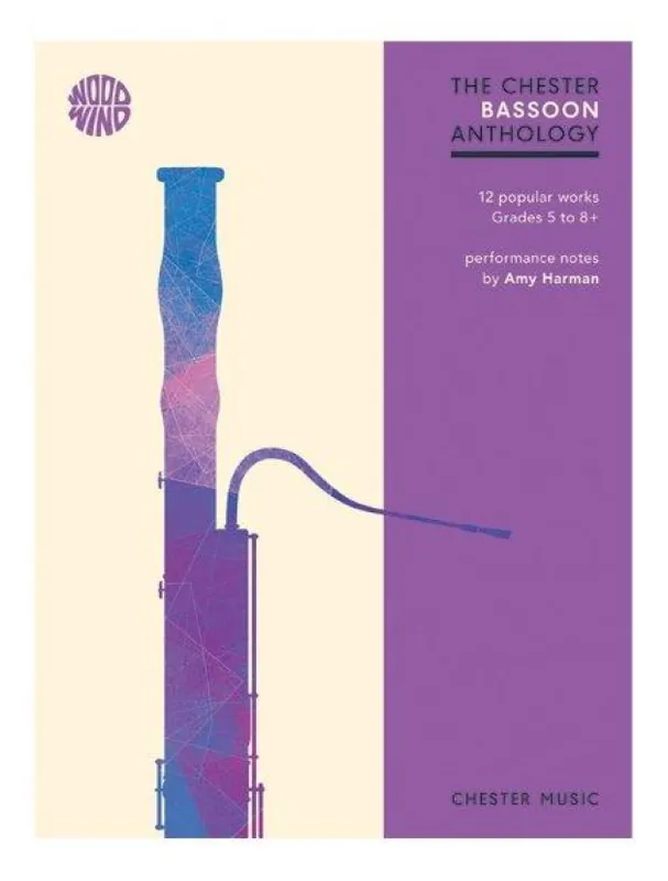 Zlevněný The Chester Bassoon Anthology (noty na fagot, klavír)