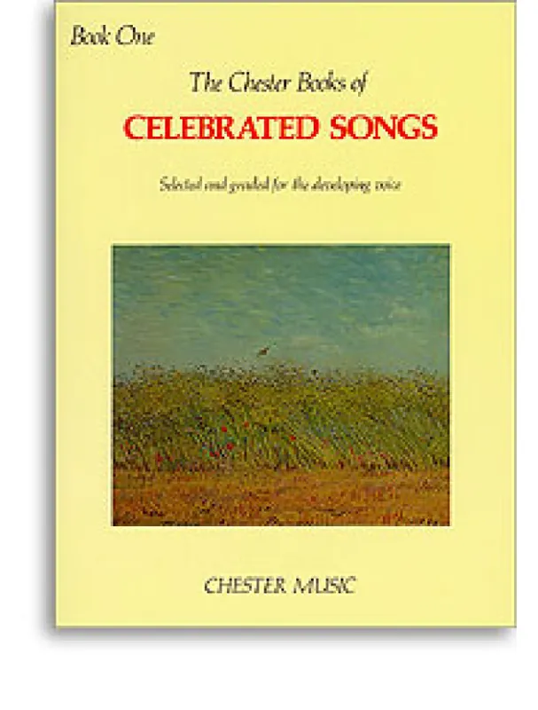 The Chester Book Of Celebrated Songs - Book One (noty, zpěv, klavír) Akční Cena