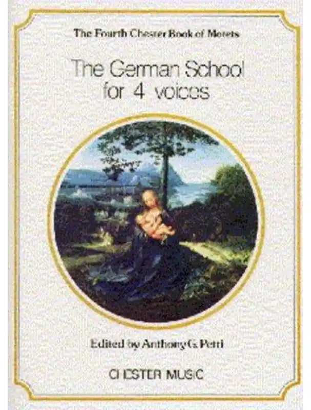 Koupit Online The Chester Book Of Motets Vol. 4 The German School For 4 Voices (noty na sborový zpěv SATB)