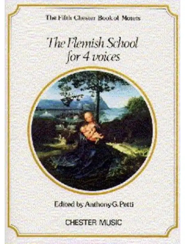Hit Sezóny The Chester Book Of Motets Vol. 5 The Flemish School For 4 Voices (noty na sborový zpěv SATB)