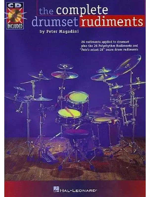 Oblíbený The Complete Drumset Rudiments (noty na bicí) (+audio)