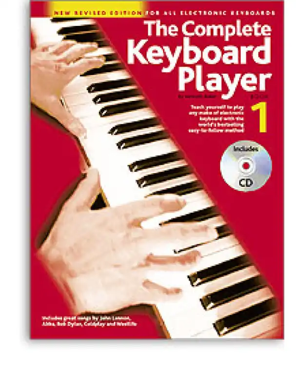 The Complete Keyboard Player 1 - Revised Edition (noty, keyboard)(+audio) Omezená Nabídka