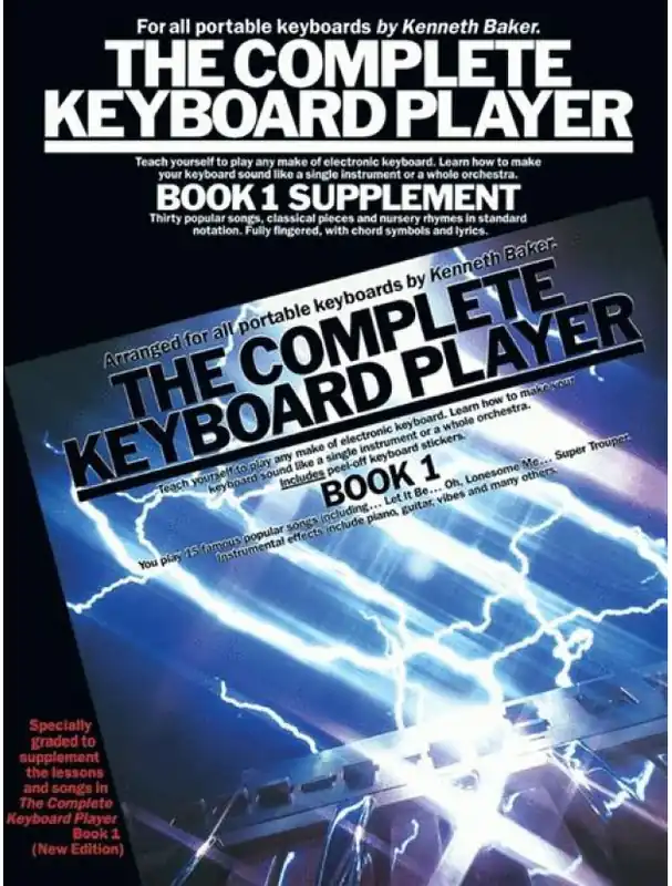 Nejprodávanější The Complete Keyboard Player Book 1 Supplement (noty, keyboard)