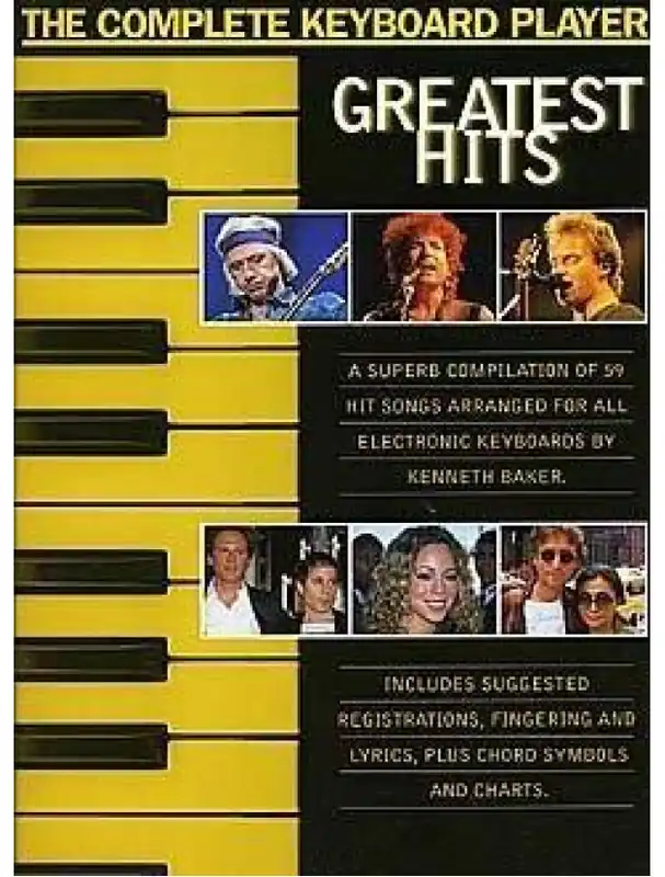 The Complete Keyboard Player Greatest Hits (noty, akordy, texty) Ověřený