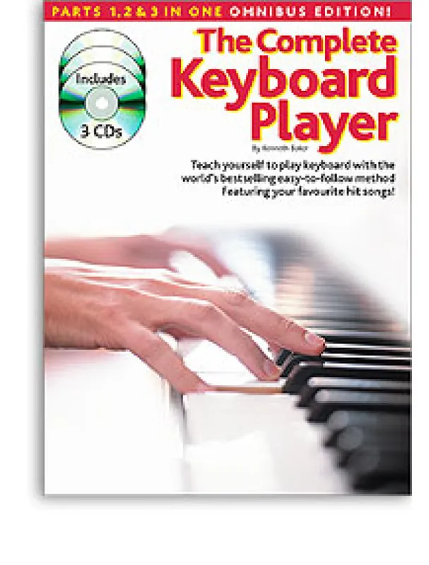 Finální Výprodej The Complete Keyboard Player Omnibus Edition (Revised Edition) (noty, akordy, texty) (+audio)