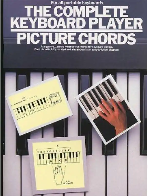 Tovární Cena The Complete Keyboard Player Picture Chords (akordy na keyboard)