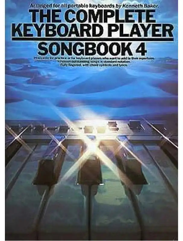 Vysoce Kvalitní The Complete Keyboard Player Songbook 4 (noty, akordy, texty)