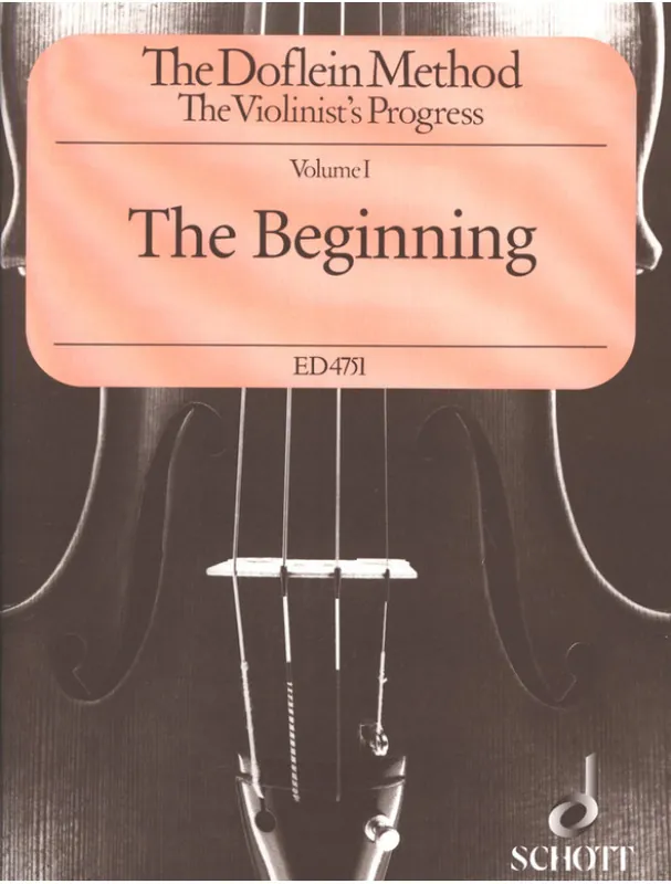 The Doflein Method 1 - The Beginning (noty na housle) Víkendová Akce