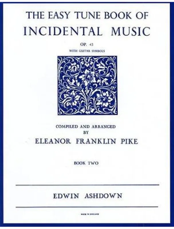 The Easiest Tune Book Of Incidental Music Book 2 (noty na snadný sólo klavír) Expresní Doručení