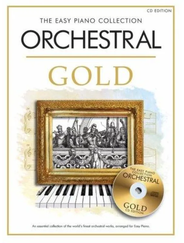 The Easy Piano Collection Orchestral Gold (noty na snadný sólo klavír) (+audio) Levný