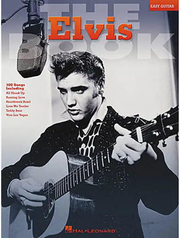 Bezpečná Platba The Elvis Book (noty, akordy, texty)