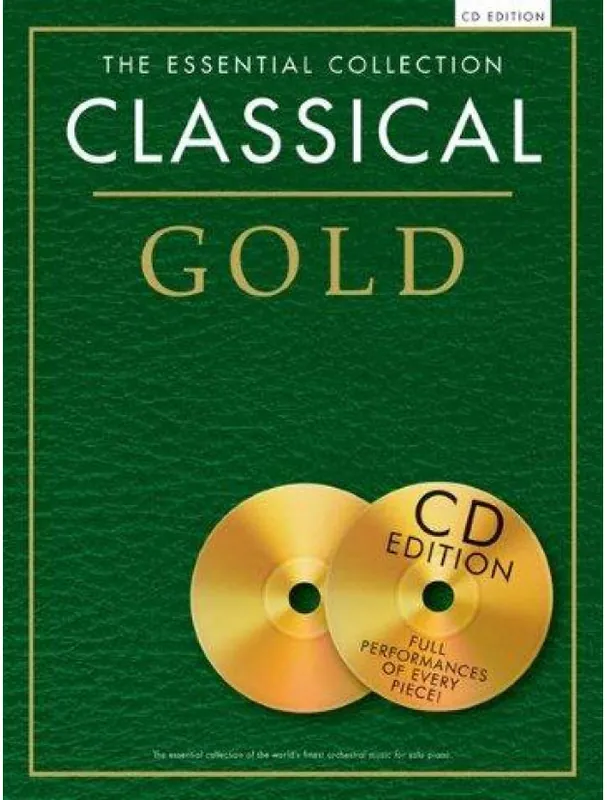 Odeslání Ihned The Essential Collection Classical Gold (noty na sólo klavír) (+audio)