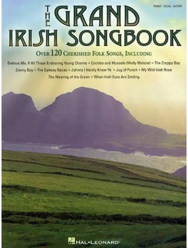 Expresní Doručení The Grand Irish Songbook (noty, akordy, texty, klavír, kytara, zpěv)