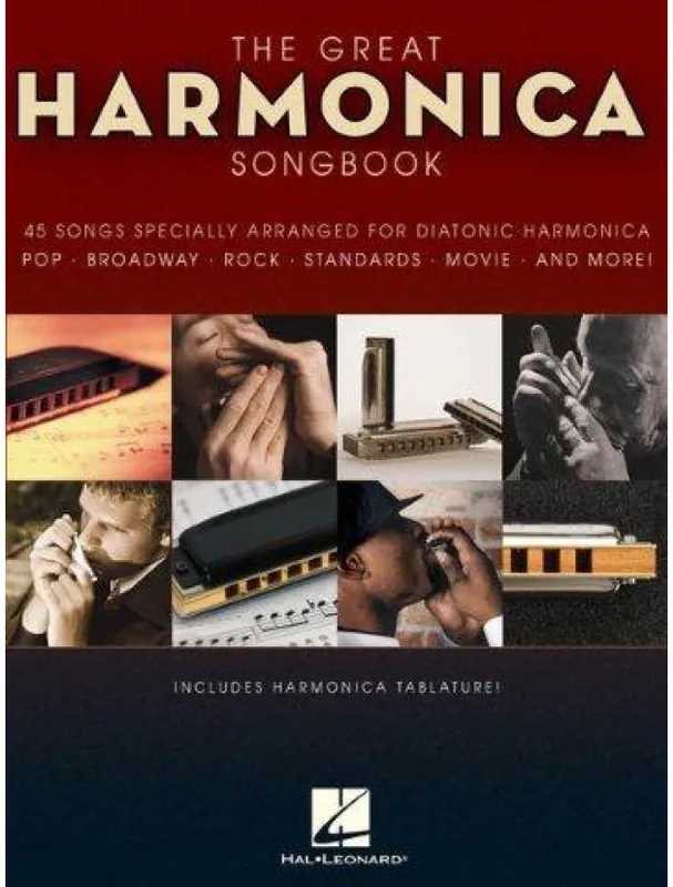 The Great Harmonica Songbook (noty na foukací harmoniku) Zlevněný