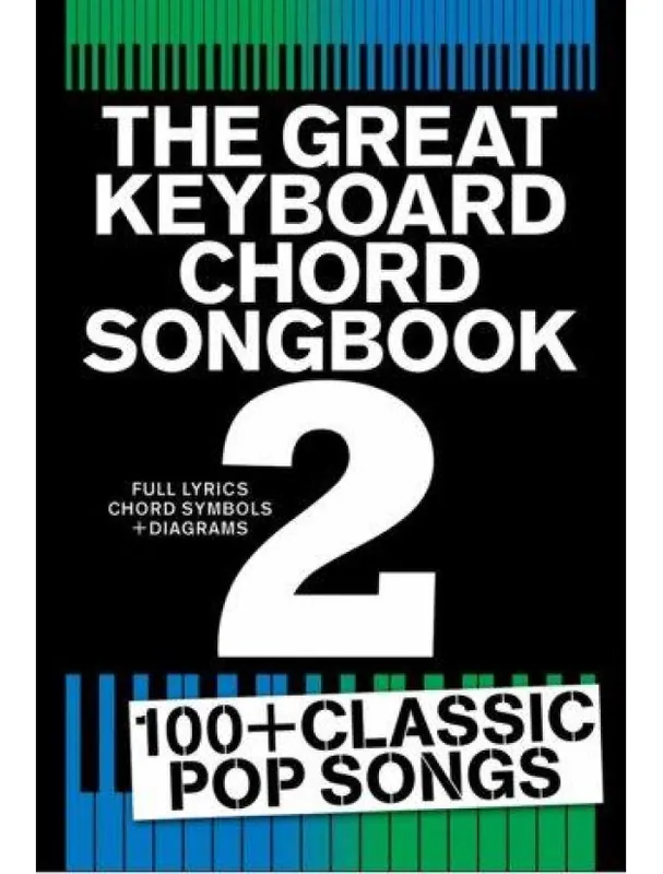 The Great Keyboard Chord Songbook 2 (akordy na klavír, texty písní) Kup Teď