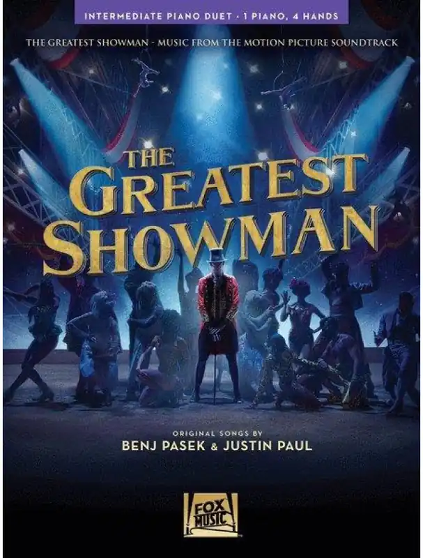 Odeslání Ihned The Greatest Showman / Největší showman (noty na čtyřruční klavír)