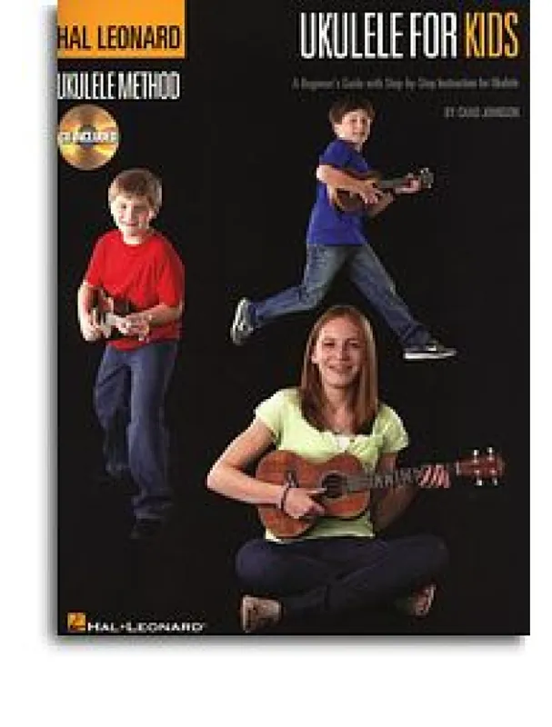 Přímo Od Výrobce The Hal Leonard Ukulele Method Ukulele For Kids (noty, akordy, ukulele) (+audio)