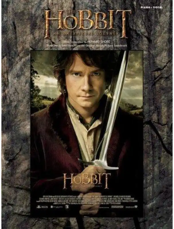 The Hobbit An Unexpected Journey (noty na klavír, zpěv) Aktuální