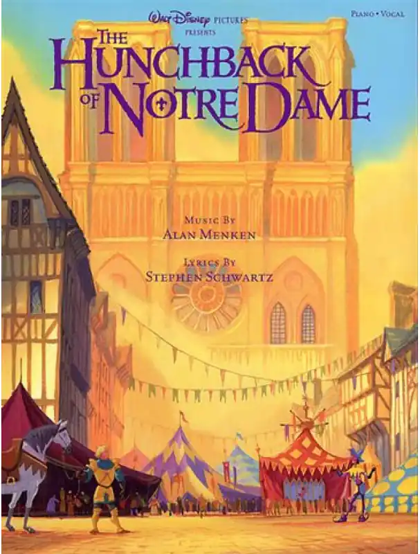 The Hunchback Of Notre Dame / Zvoník u Matky Boží (noty, klavír, zpěv, kytara, akordy) Hit Sezóny