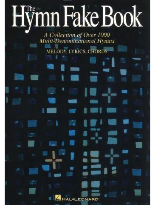 Expresní Doručení The Hymn Fake Book - A Collection Of Over 1000 Multi-Denominational Hymns (C Edition) (noty, melodická linka, texty & akordy)
