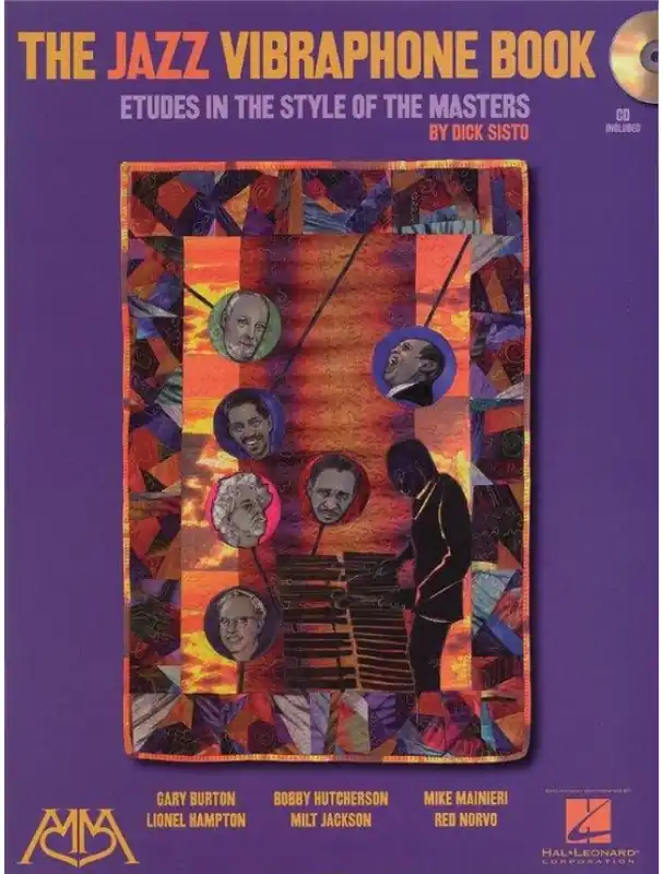 The Jazz Vibraphone Book (noty na vibrafon)(+audio) Vysoce Kvalitní