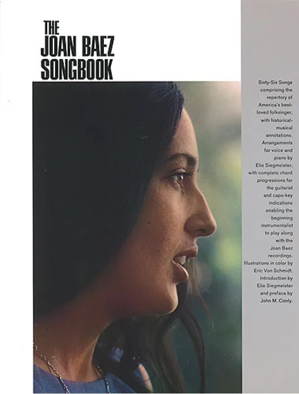 The Joan Baez Songbook (noty, akordy, texty, klavír, kytara, zpěv) Sezónní Sleva