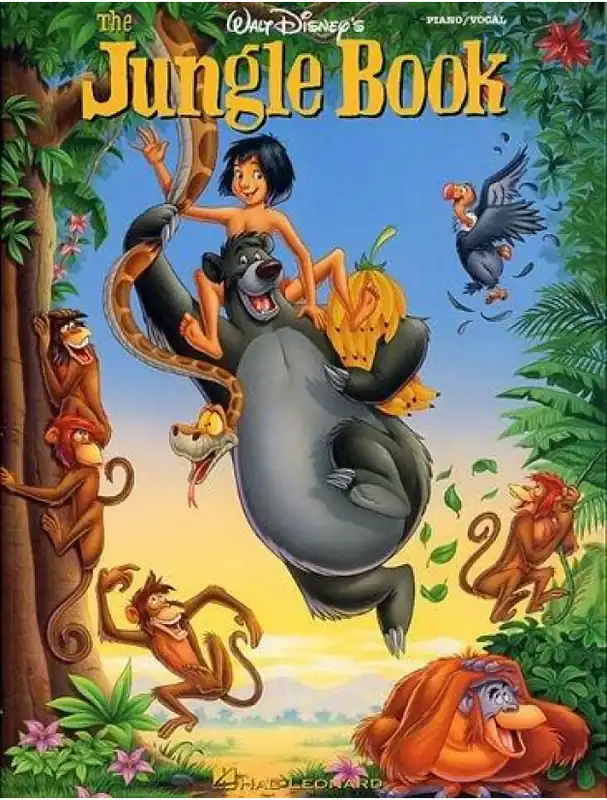The Jungle Book (Kniha džunglí) - Vocal Selections (noty, klavír, zpěv, kytara, akordy) Levný