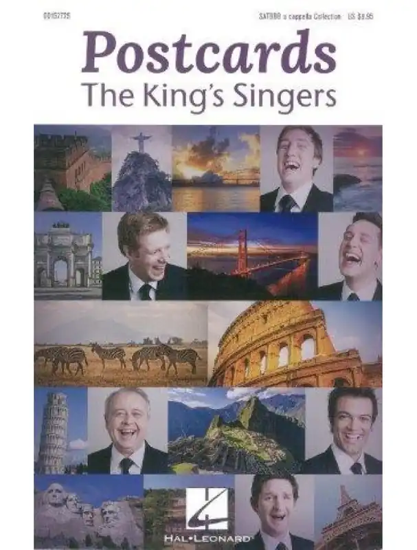 The King‘s Singers Postcards (SATB) (noty na sborový zpěv) Top Prodej