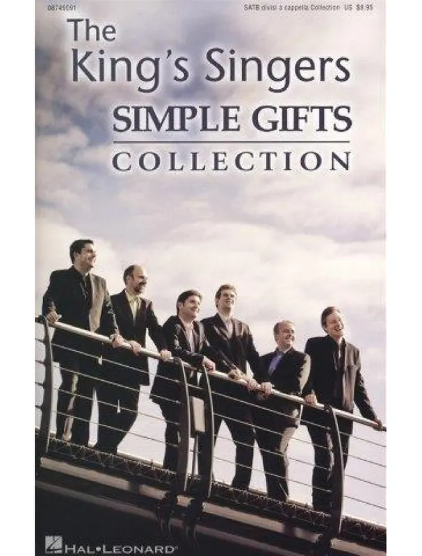 Cenová Bomba The King‘s Singers Simple Gifts Collection (noty na sborový zpěv SATB)
