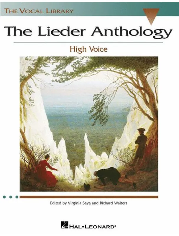 The Lieder Anthology (noty zpěv, vysoký hlas) Sleva
