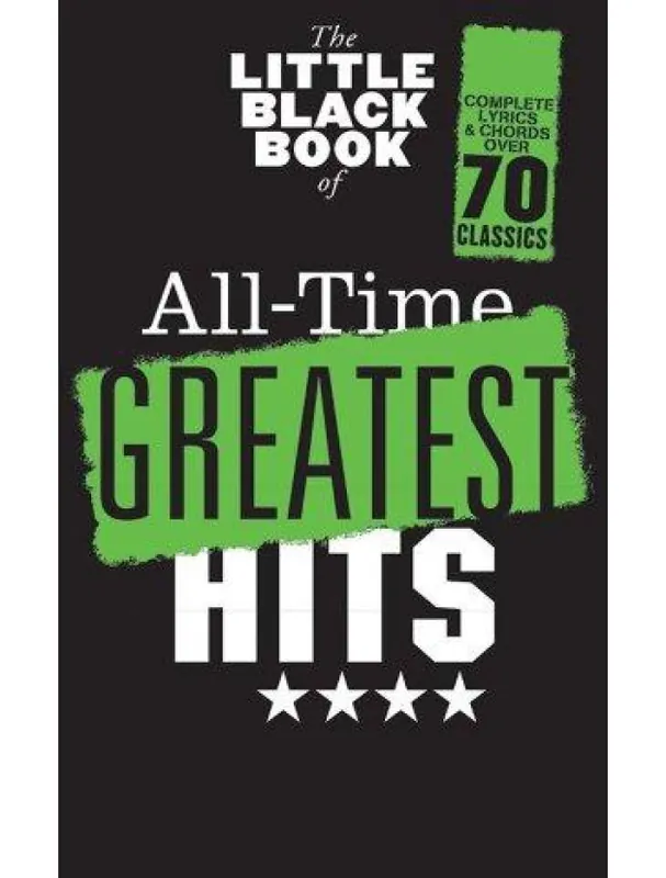 Poslední Šance The Little Black Book Of All-Time Greatest Hits (akordy na kytaru, texty písní)