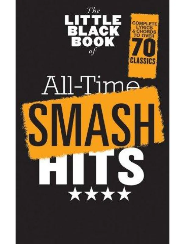 The Little Black Book Of All-Time Smash Hits (akordy na kytaru, texty písní) Expresní Doručení