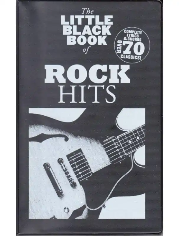 The Little Black Book Of Rock Hits (akordy, texty, kytara) Finální Výprodej