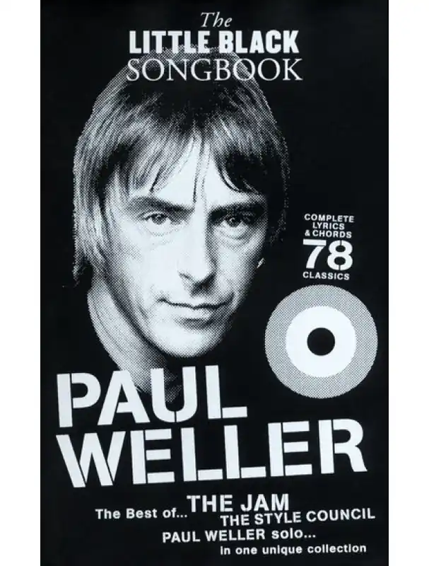 Oblíbený The Little Black Book Songbook Paul Weller (akordy, texty, kytara)