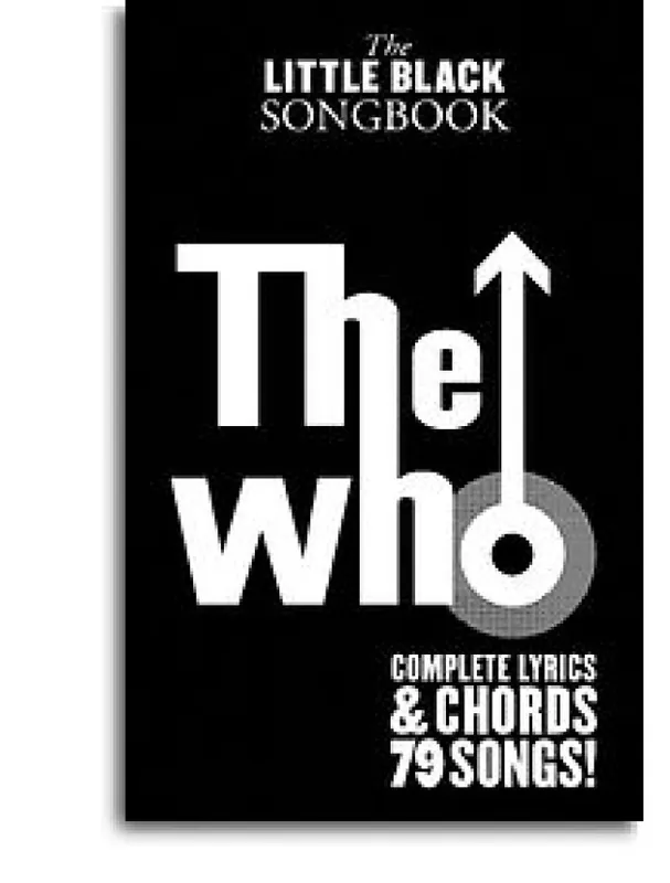 The Little Black Songbook The Who (akordy na kytaru, texty písní) Finální Výprodej