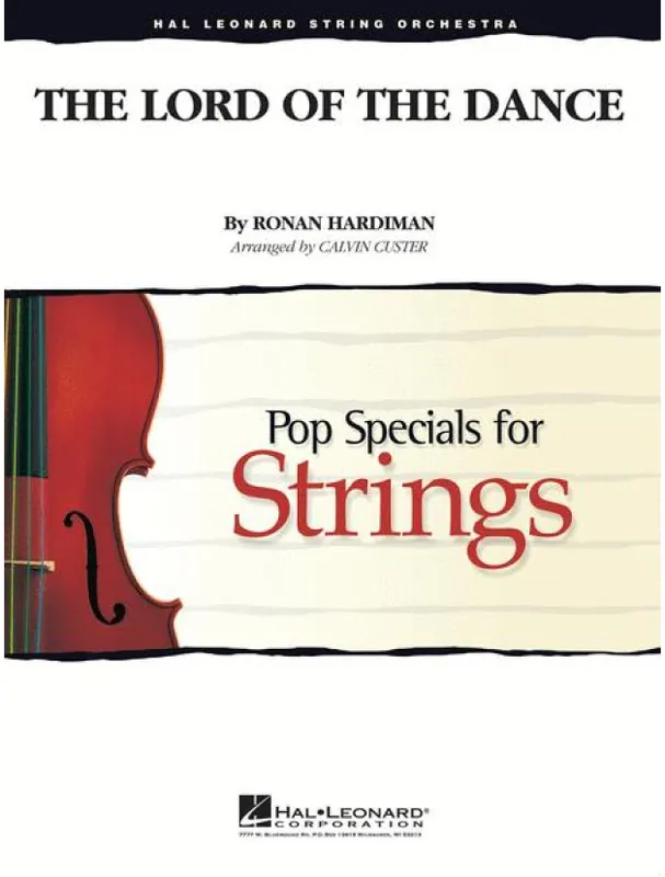 The Lord of the Dance (noty pro smyčcový orchestr, party, partitura) Výhodná Nabídka